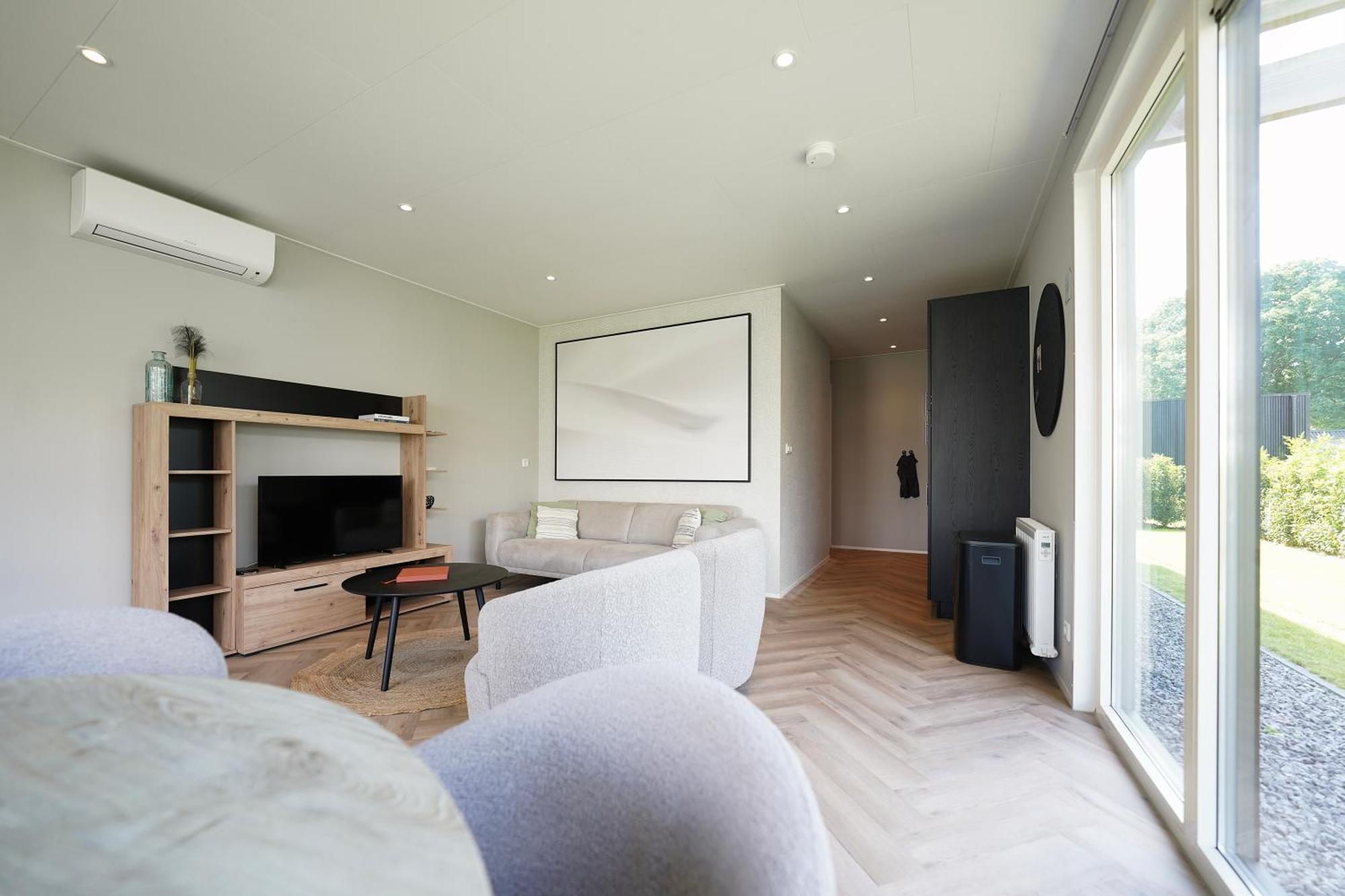 Luxe Lodge 'Bold' Nabij Bos En Veluwemeer - 4 Pers Ermelo Bagian luar foto