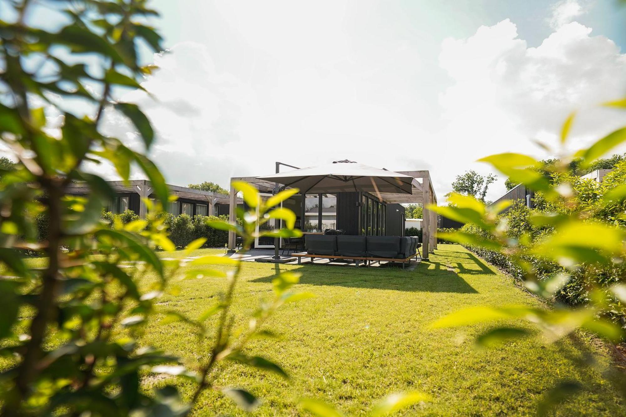 Luxe Lodge 'Bold' Nabij Bos En Veluwemeer - 4 Pers Ermelo Bagian luar foto